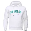 Mens Hoodies Sweatshirts est 1905 L0S LOS ANGELES CALIFORNIA LETTER HOUDIE MEN FASHION Autumn Hoodie Löst överdimensionerad bomull Bekväm tröja 240425