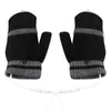 Cykelhandskar USB Electric uppvärmd 2-sidor uppvärmning Cabriolet Fingerless Glove Mittens Vattentät skidåkning