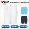 PGM Woman Casual Golf Shorts Zomer High Elastic Shorts Dames Adembullen Soft Pants Stretch Sports broek golfkleding 240422