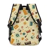 Backpack Men Men Men Retro Music Sound Travel Bag Female Male Laptop Book