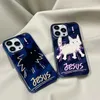 Casos de teléfonos celulares Corea Corana Adorable Cat Catvía Dura para iPhone 15 14 13 Pro Max Plus Cubierta de teléfono posterior para 12 Mini 11 Pro Max X XS XR 7 8 J240426