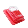 Nytt brandlarm Horn 119 Fire Alarm LED Flashing Light Siren 12V 24V Fire Sound and Light Alarm For Fire Alarm Horn