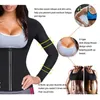 Shapers femminile mRifdila neoprene sauna giubbotto allaratrice sudore slim cody fit cotwout con cerniera di perdita di peso