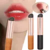 Make -upborstels Professionele ronde hoofdlipborstel Concealer Tool Lipstick Applicator Siliconen Women Beauty