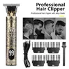 Hair Trimmer T9 Włosy Clipper Wysoka zdolność zasilania baterii rozuma rozumna widelca męska golarka Q240427