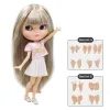 Bambole ghiacciate bambola nuda azone corpicone piccolo petto include a mano set ab come blyth bjd da 11,5 pollici da 30 cm bambole per ragazze spedizioni gratuite