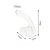 Penis Decanter Creative Glass Glassware for Bar Party Wine Set 2 Ball Glasses Gag Dickanter High Borosilicate 240420