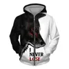 Sweatshirts pour hommes Sweatshirts Sweatshirts 3D All Wolf Print Mens Sweatshirt SweetShirt Punk Style Zipper Flip Jacket Retro Clothing Retro 240425