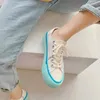 Casual Shoes Summer Small Fresh Thick-soled Canvas Women's College Port Style Board Retro Chic All-match Increased