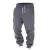 Men's Pants Mens splicing printing full set of casual pockets sports and leisure work mens pants 10 starsL2404