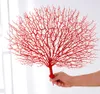 45 cm de ramo artificial de coral branco decorações de casamento em casa ramificações artificiais de coral de pavão plástico ramil6930113
