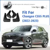 Bumpers Mud Flaps For Changan CS55 PLUS 20222023 Front Rear 4pcs Mudflaps Mudguards Car Accessories Auto Styline Splash Guard Fende