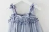 Flickas klänningar sommarklänningar för flickor barn födelsedagsfjäril prinsessan tyllklänning 2024 barn semester strand casual kläder vestidos 0-5y