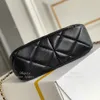 10a Spiegelqualität Luxus Hobo -Bag Perle Kette Crossbody Designer -Tasche Schafkinne Mini -Bag -Gurtbox YC409