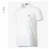 Kıdemli Erkekler Tasarımcı Marka Polos Pony Vintage Nakış Desen Polo Gömlek Erkek Sokak Zarif T-Shirt Yaz Günlük Top Giyim