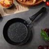 Casserole plate poêle antiadhésive poêle-petit-déjeuner omelette à friture petit ustensile œuf ménage