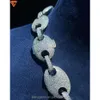 Cubaanse ketting van hoge kwaliteit Hanger Fijne sieraden VVS Diamond Moissanite Cubaanse linkketen Hip Hop Iced ketting