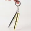 Funny Key Chain Bullet Model Lighter Refillable Butane Without Gas Soft Flame Cigarette Lighter