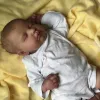 Dolls 19Inch LouLou Bebe Reborn Handmade Lifelike Realistic Reborn Dolls With Soft Real Touch Feeling for Children's Gift