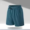 Boîtes à shorts masculins courir court pour les hommes d'entraînement de gymnase de basket-ball pour hommes shorts d'entraînement rapides séchage en vrac capris pantalon de plage de soie glace d240426