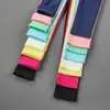 Pantaloni per bambini pantaloni per bambini primaverili e autunno pantaloni a matita elastica ragazza a colori solidi aderente 2-11 anni pantaloni per gamba estiva per bambini