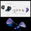 Headphones QOA Adonis CNC Resin Wooden Shell In Ear Monitor 10mm DD+2BA Hybrid Driver Unit HIFI Earbud with Detach 2pin Cable DJ Stage IEM