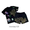 Designer Mens Syna World Tshirts Set Tee Printed t Shirt Short Y2k Synaworld Tees Track Suit Graphic Tshirt and Shorts Q8pt