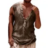 Camas de tanques para hombres Vest universales Diarios Diarios sin mangas sin mangas ligero Sport de color sólido Camiseta de verano Top V y cuello entrenamiento