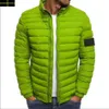 Stone Jacket Island Men S Down Parkas Winter Jacket Dun en lichte comfortabele winddichte opstaankraag Warm Jackets Slim Kwaliteit Brandjas K12