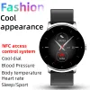 Watches Smart Watch KS02 Men Women Fashion Sport SmartWrist NFC Music 1.32 tum hjärtfrekvens Blod Syre Smartwatch för Android iOS