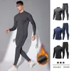 Running Sets Men's Men's Compression Sportswear Cost Colls Gyms Training Clothes Workout Jogging Sports Set Rashguard Tracksuit pour hommes