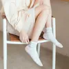 女性の靴下縞模様のカルテチンrajuku skarpetki damskie chaussette femme mujer korean stile