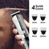 Hair Trimmer Kemei Professional Waterproof 6-in-1 Scissor Electric Q240427