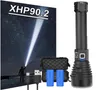 Taschenlampen Taschenlampen 400000LM leistungsstärkste XHP902 LED -Fackel USB XHP70 XHP50 BEAMMER