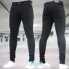 Pantalones de hombre jeans estiramientos de lavado retro pantalones de ajuste delgado casual pantalones de lápiz de talla grande masculina jeans flacos para hombres 240423