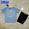 JMXX 24-25 Uruguay Child Soccer Jerseys Kit Home Away Kid Uniforms Jersey Football Shirt 2024 2025 Top and Shorts Children Version