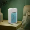 Portable Air Conditioner Small With Colorful Night Lights Desk Fan Table 3 Speeds Quiet Personal 240422