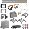 Комбинированная комплекта аксессуаров для аксессуаров для DJI Air 3 Hearing Gear Gear Gupeller Guard Hoarder Cage для DJI RC 2 Силиконовый корпус Sun Hood Sacd