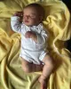 Dolls 19Inch LouLou Bebe Reborn Handmade Lifelike Realistic Reborn Dolls With Soft Real Touch Feeling for Children's Gift