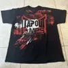 Y2K Vintage T Shirt Harajuku Hip Hop Camiseta redonda de cuello redonda para hombres Ropa gótica de manga corta Tops Streetwear 240425