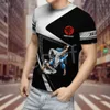 Men's T-Shirts Summer Fashion Mens Judo 3D Printed T-shirt Short sleeved Street Leisure Sports Fitness Military Art Extra Large New Top Round NeckXW