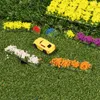 Decorative Flowers 28PCS/Box Model Scene Simulation Terrain Production Flower Cluster Mini Micro Landscape Wild Miniature Grass Game Sandbox