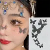 Tatueringar nya strass för ansiktsfestival makeup kristaller klistermärken för barn diamantpärlar smycken klistermärken självhäftande glitter för ansikte