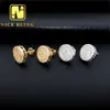 Tachuelas de orejas de lujo joyas moissanite D-VVS1 Diamante 925 Pendientes de joyería fina de plata esterlina Pendientes de moissanite