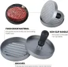 Grills Burger Press Yapışmaz Hamburger Patty Maker Mutfak Barbekü Grill için Balmumu Kağıt Alüminyum Burger Maker