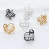 Clip per capelli Barrette 1 Mini alla moda Mini semplice geometrico Clip per capelli geometrico Adatto per donne Clips Crabs Claw Accessori artigli di metallo e abbigliamento alla testa