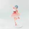 Anime manga ref w innym świecie od Zero Rem Cherry Blossoms Standing Model Toy Pvc Collection Desktop Namesl2404