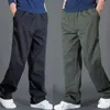 Men's Pants Mens new spring and autumn work pants regular size cotton casual pants jogging clothing summer sportswearL2403