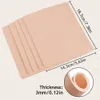 Tattoo Transfer 15/10/8/5/1st Tattoo Practice Skin 3mm Silicone Fake Skin Double Sided For Permanent Makeup Training Supply Tattoo Accessory 240426