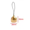 Figurines décoratives 20pcs Brass Bells Small Christmas Tree Decor Copper Bell Mini Craft for Wedding Party Festival Ornement DIY